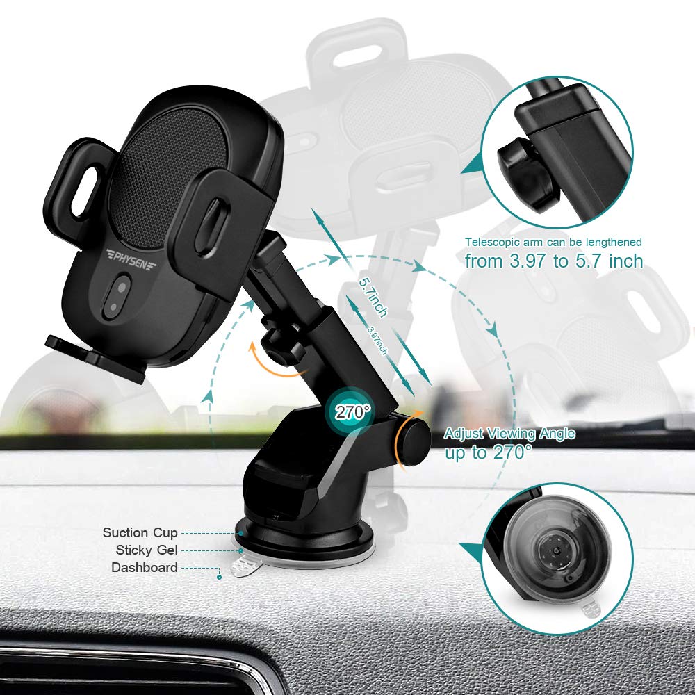 Wireless Car Charger Mount 40% OFF