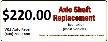 Axle Shaft Replacement Coupon