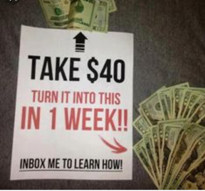 Turn $40 into $400 by Friday