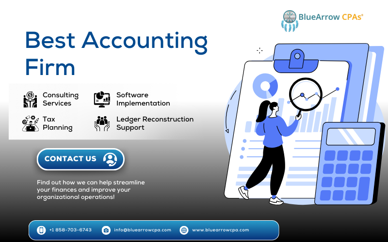 BlueArrow CPAs - A Best Accounting Firm for Your Organization