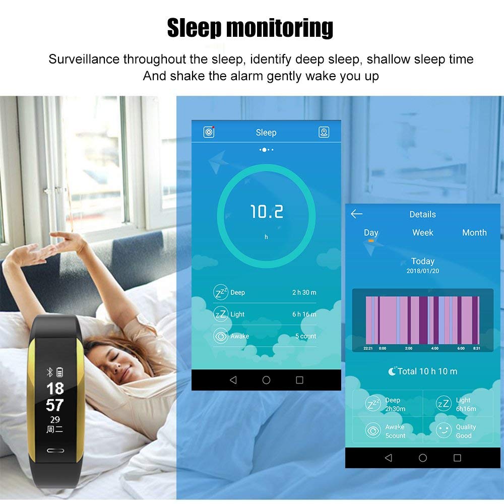 50% off IP67 Waterproof Blurtooth Activity Tracker Watch