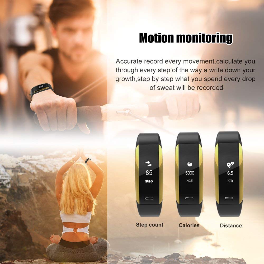 50% off IP67 Waterproof Blurtooth Activity Tracker Watch
