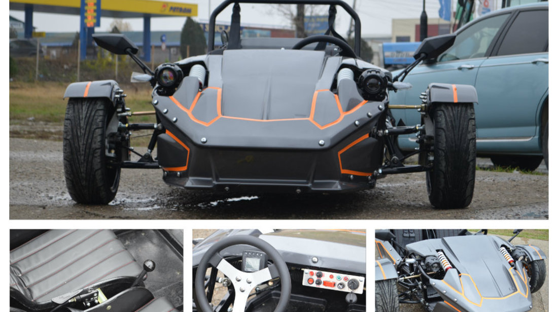 ROAD LEGAL 250CC ROADSTER ZTR TRIKE WITH REVERSE GEAR