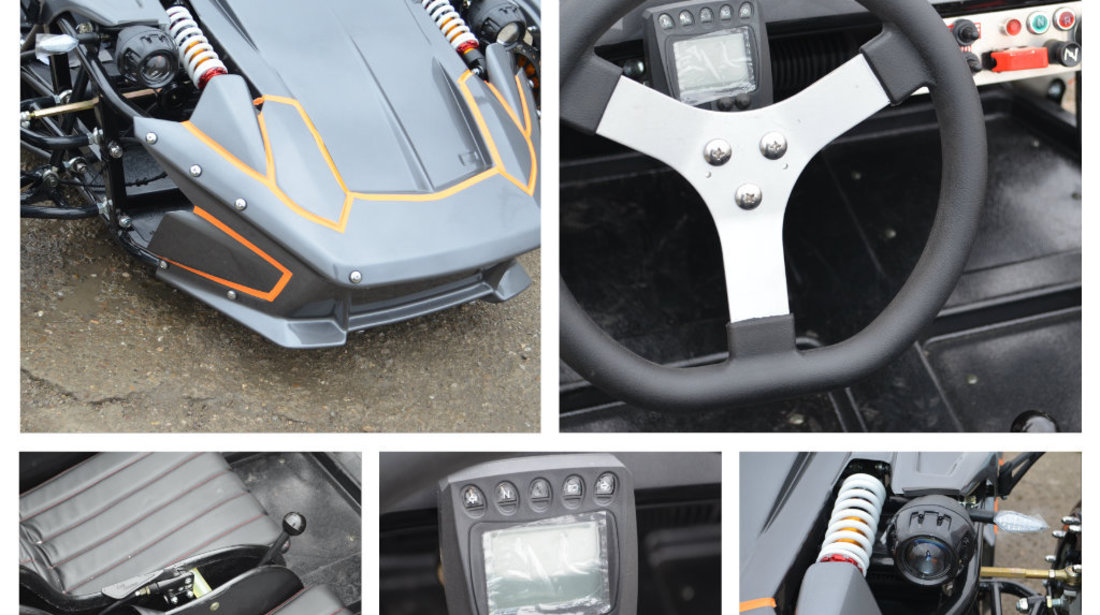 ROAD LEGAL 250CC ROADSTER ZTR TRIKE WITH REVERSE GEAR
