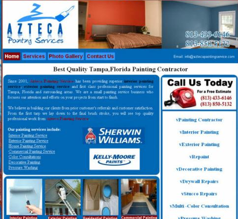 Pennysaver Exterior Painting Service In Tampa Florida In