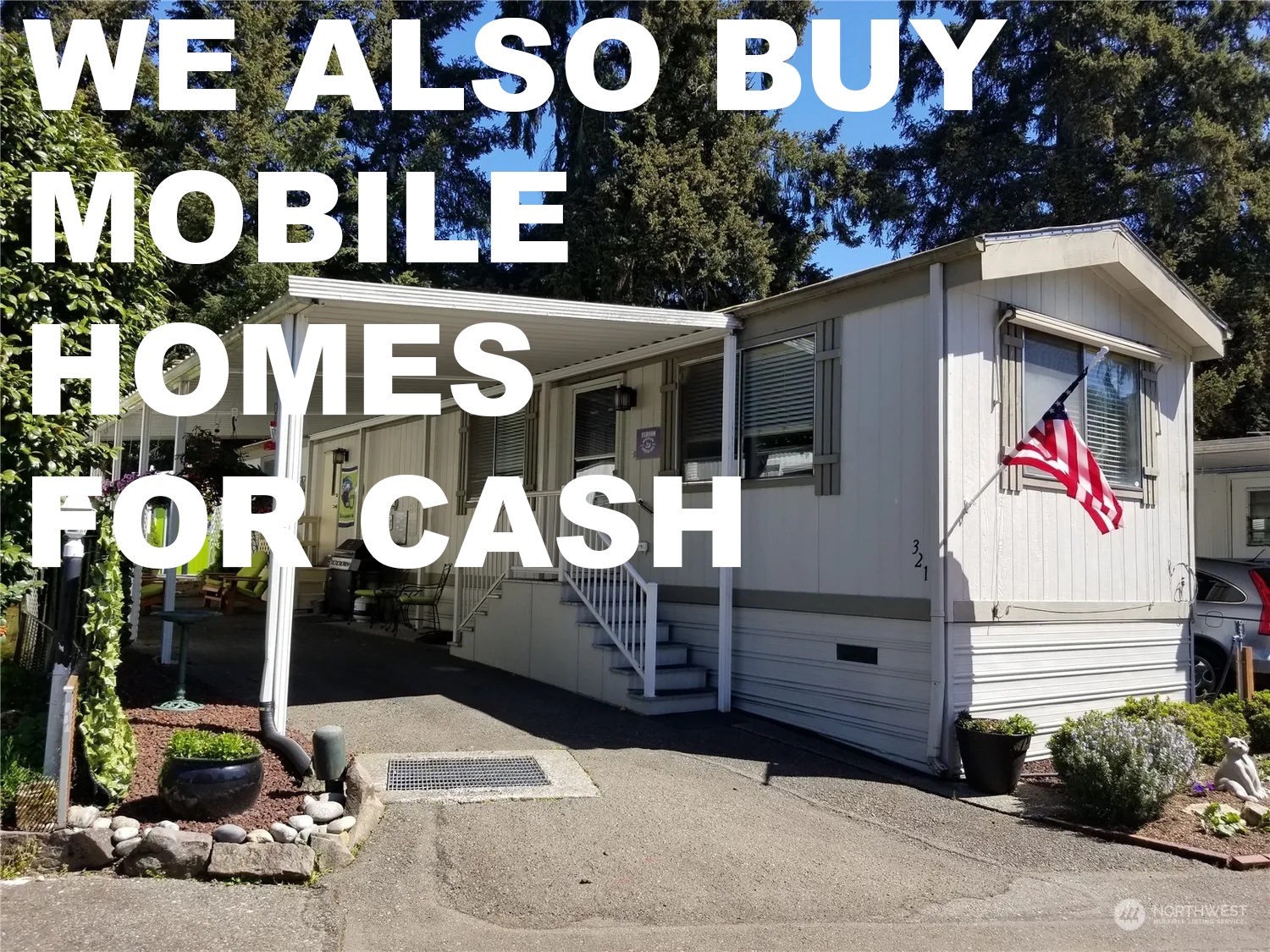 WE BUY ALL MOBILE HOMES
