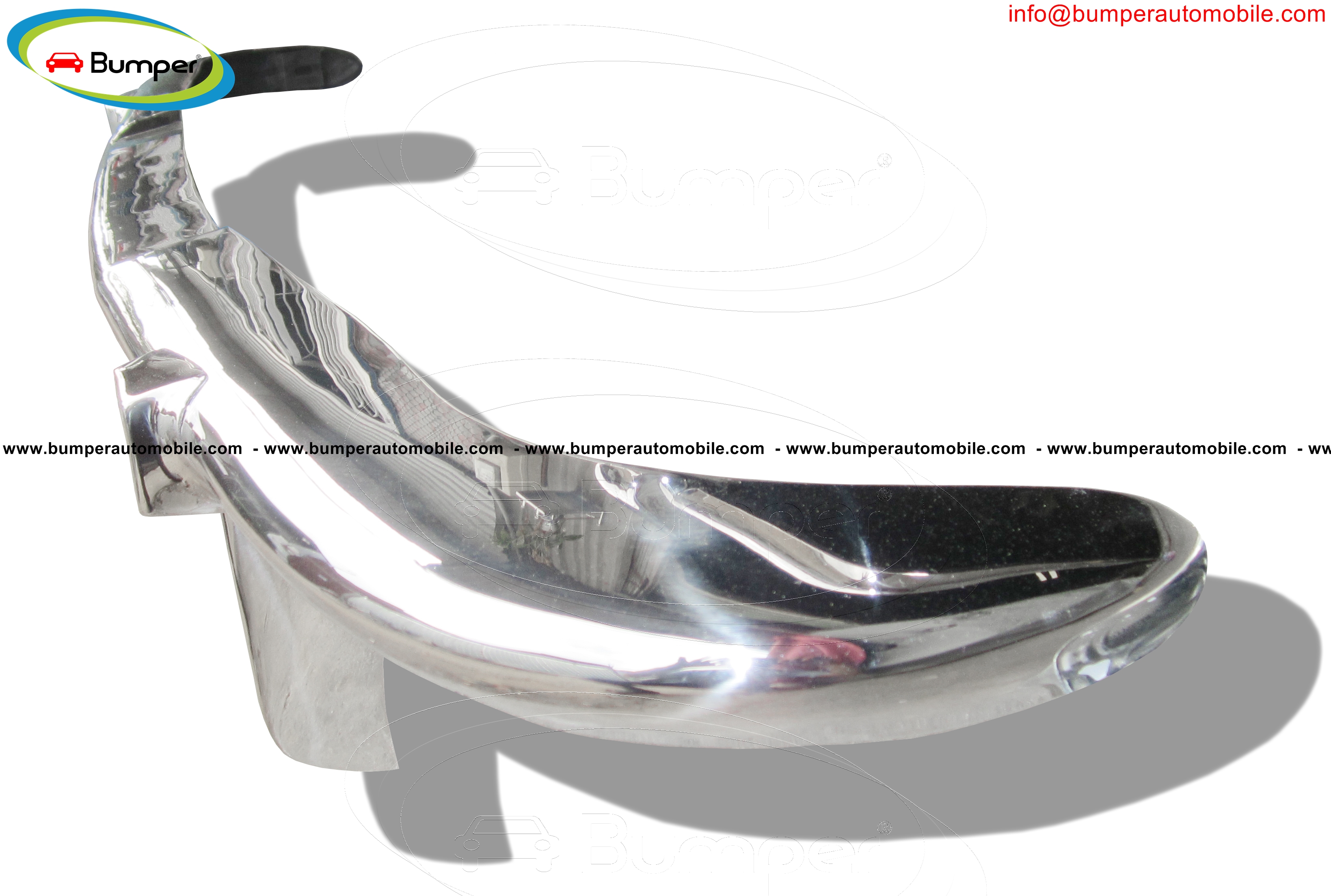 Jaguar XJ6 Series 2 bumper classic car (1973-1979) stainless steel
