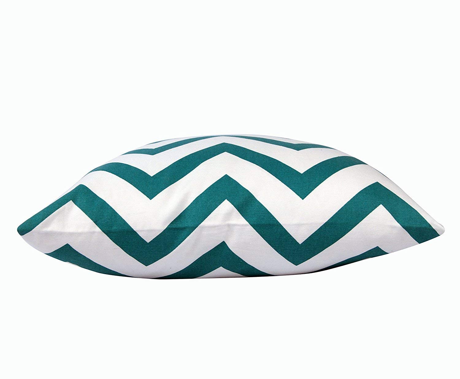 Decorative Pillow Case Thick Canvas Pillowcase Cushion Cover with Invisible Zipper 1pc