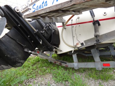 SEARAY BOAT SRV 220 1974 WITH TRAILER