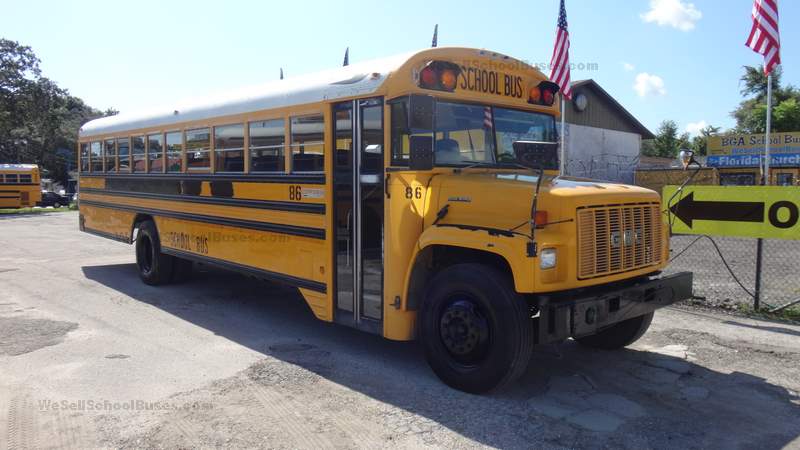 1997 GMC Bluebird V8 GAS School Bus