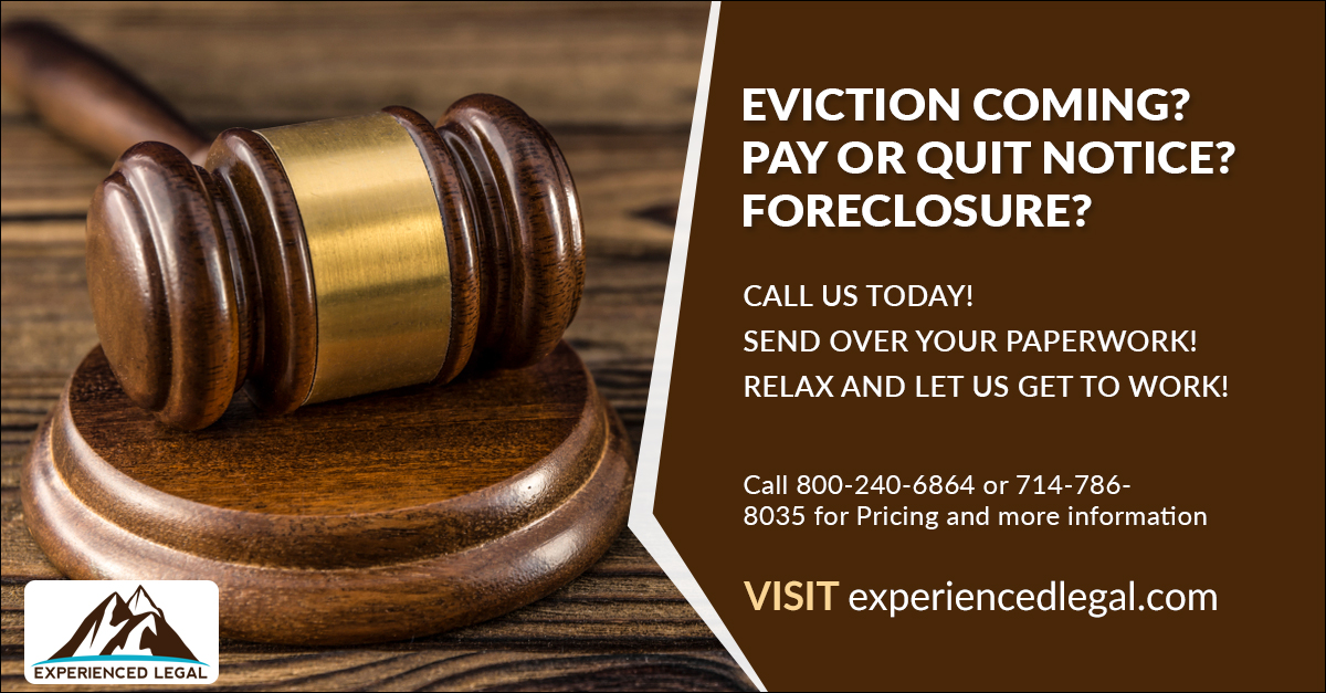 Legal Aid!  Eviction Help, get more time in your home!
