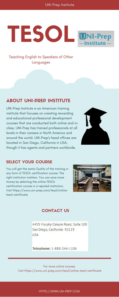 Online TESOL Certification