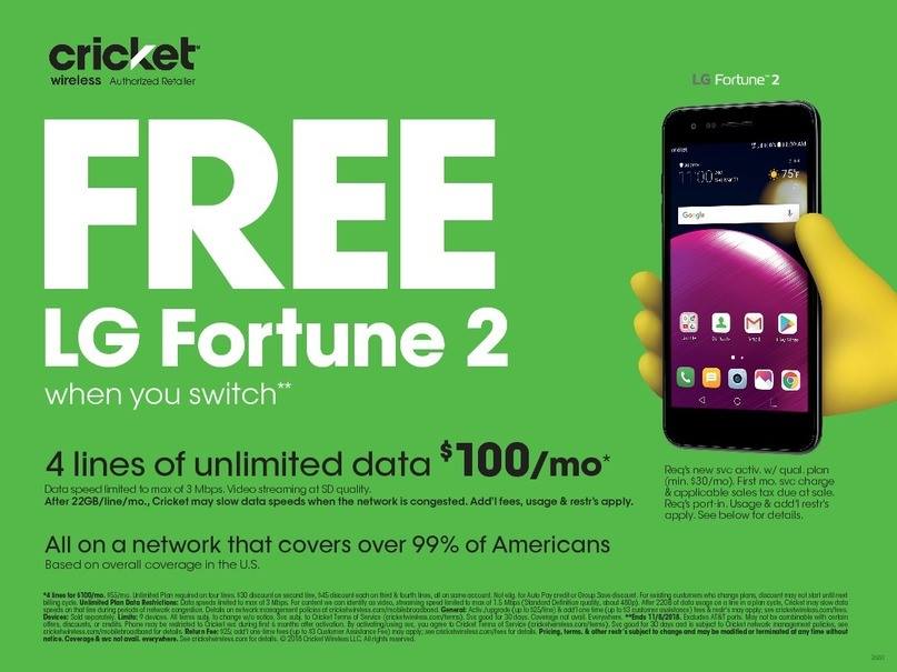 FREE SMARTPHONE TODAY @ CRICKET WIRELESS SOUTHFIELD WHEN U SWITCH YOUR CELL PHONE SERVICE!!!!