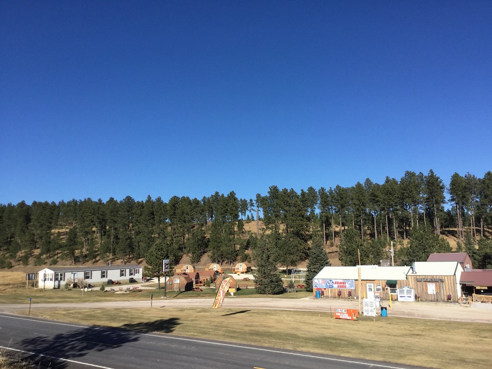 Deadwood SD. Custer Crossing Campground