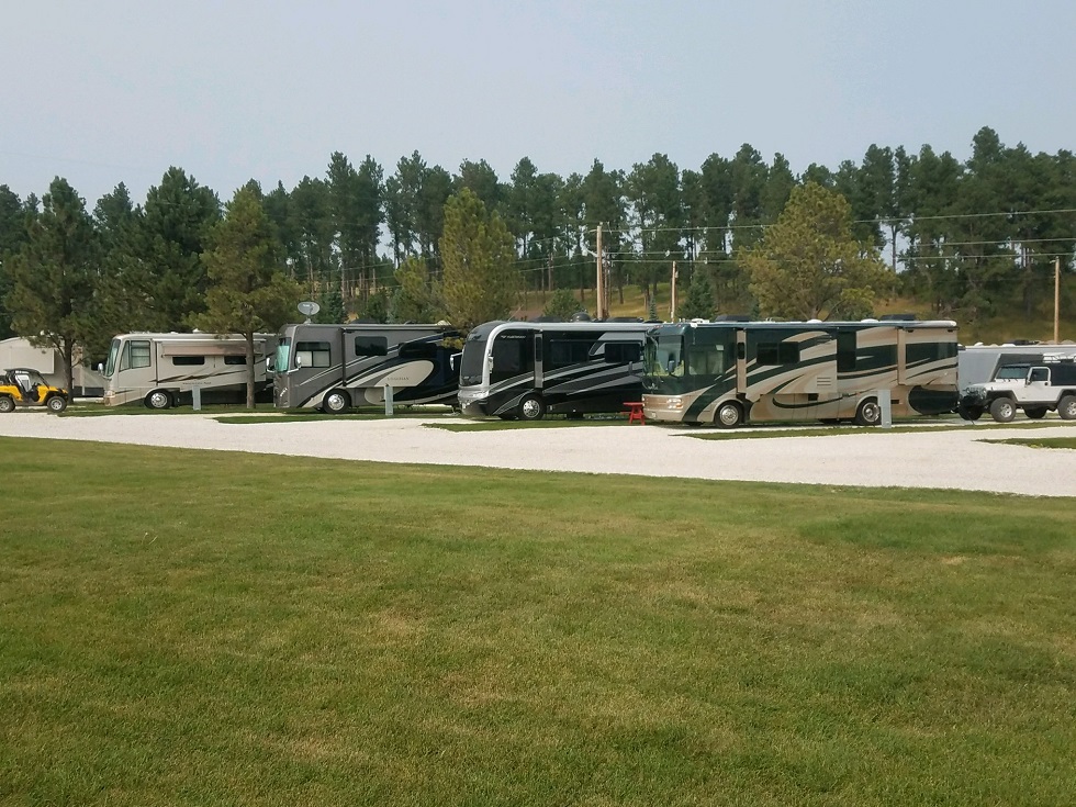 Deadwood SD. Custer Crossing Campground
