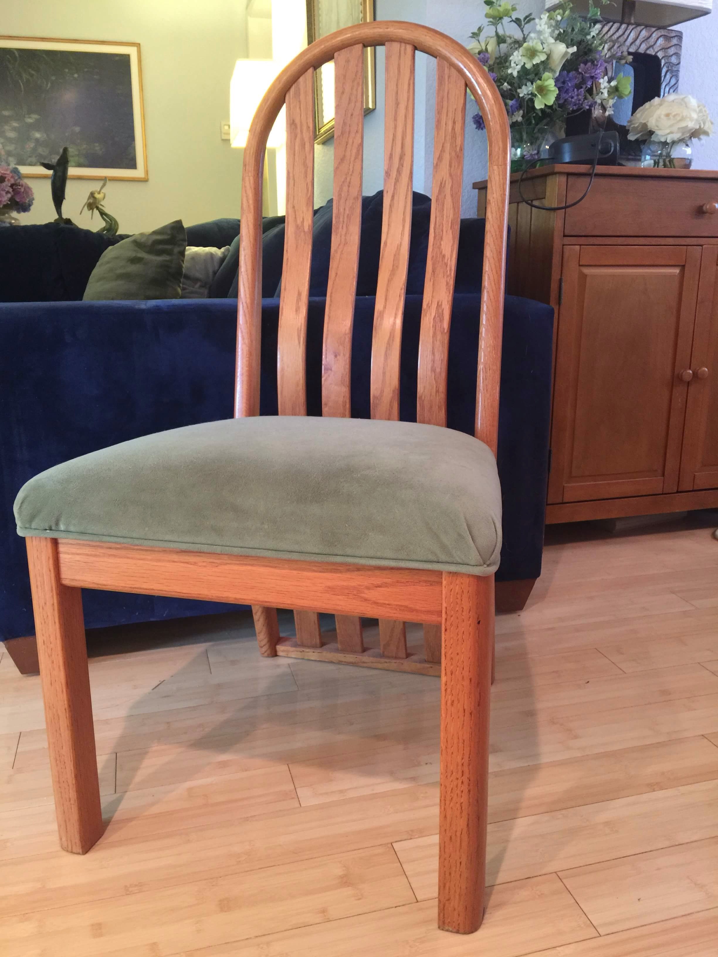 Oak dining room set