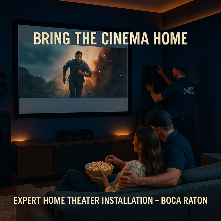 Home Theater System Installation – Boca Raton