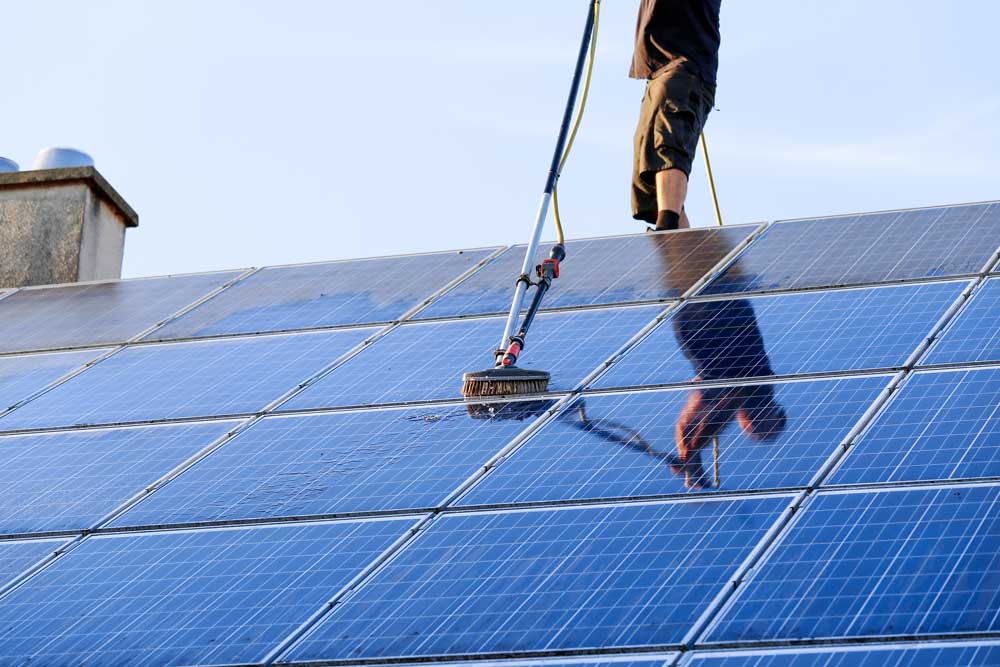 Smart Solar Panel Cleaning Hollister