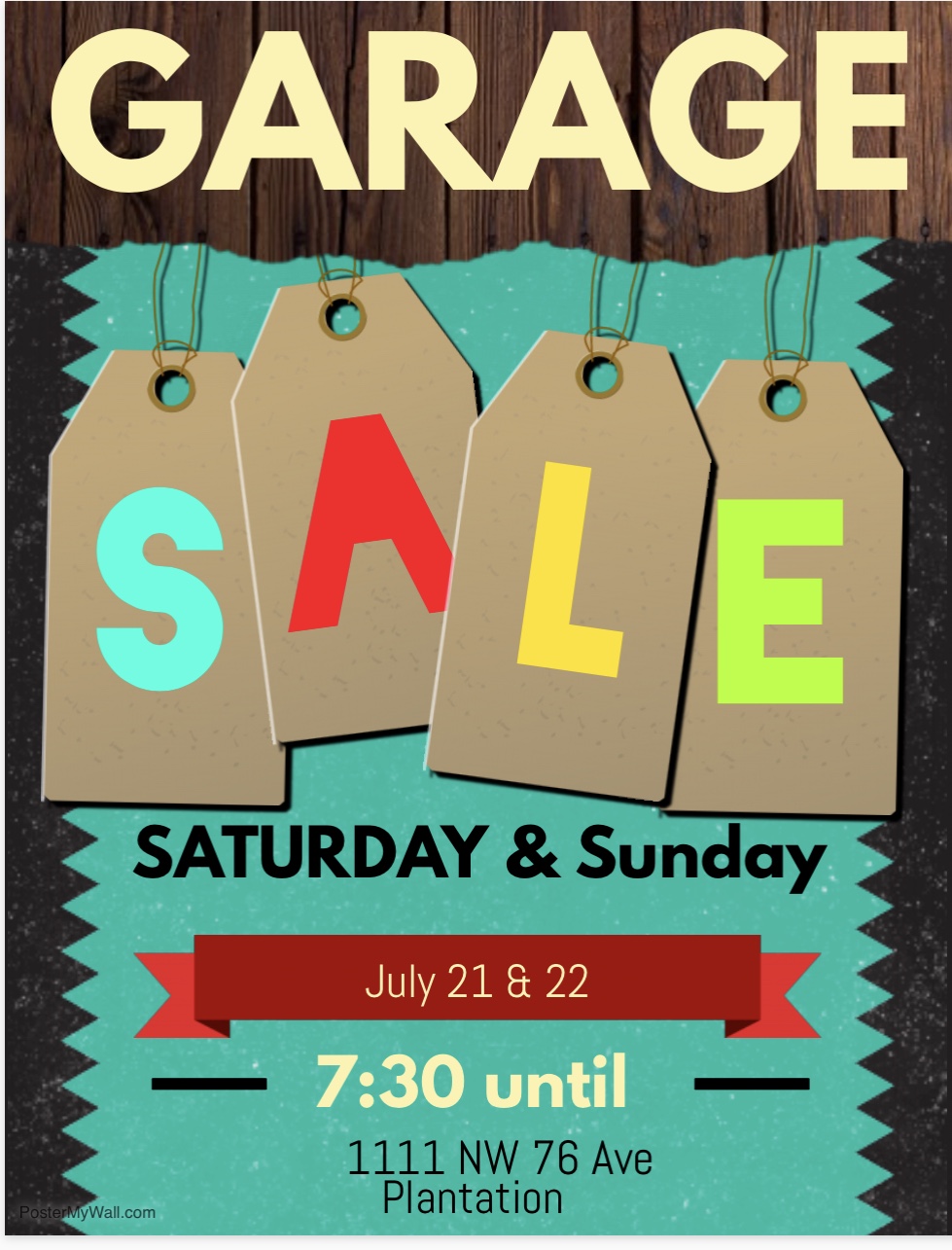 Multifamily Yard Sale Saturday & Sunday