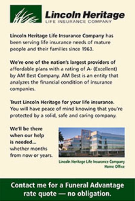 Lincoln Heritage Funeral Advantage