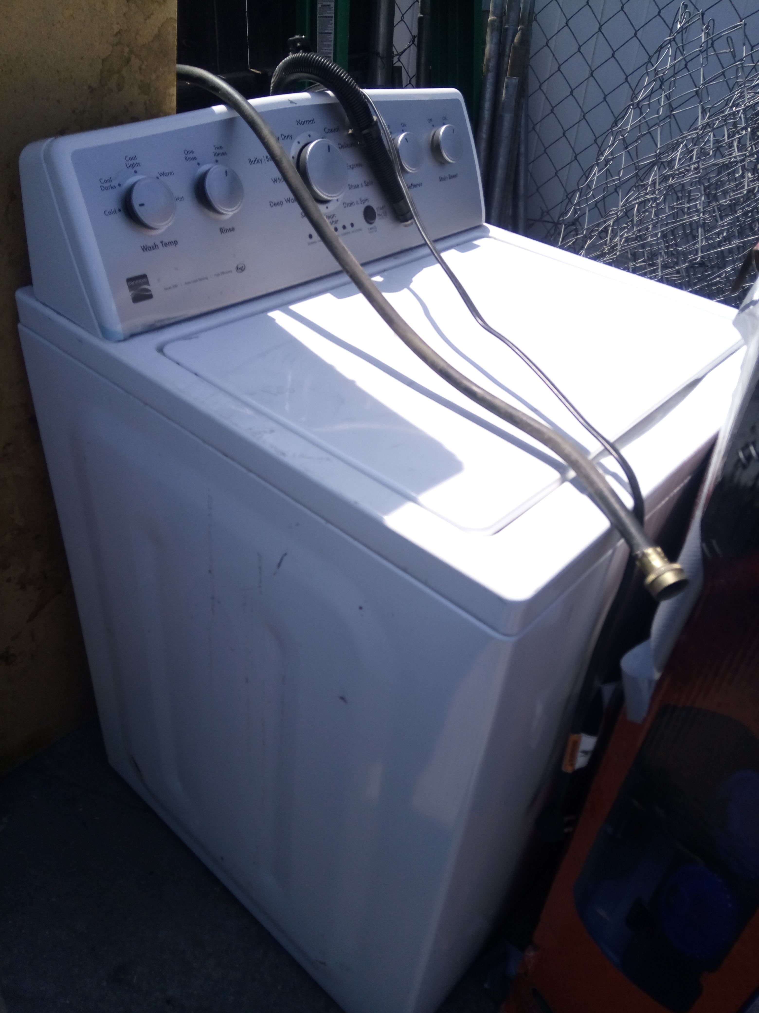 Kenmore washing machine 500 series, energy saver