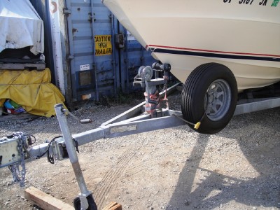SEARAY BOAT SRV 220 1974 WITH TRAILER