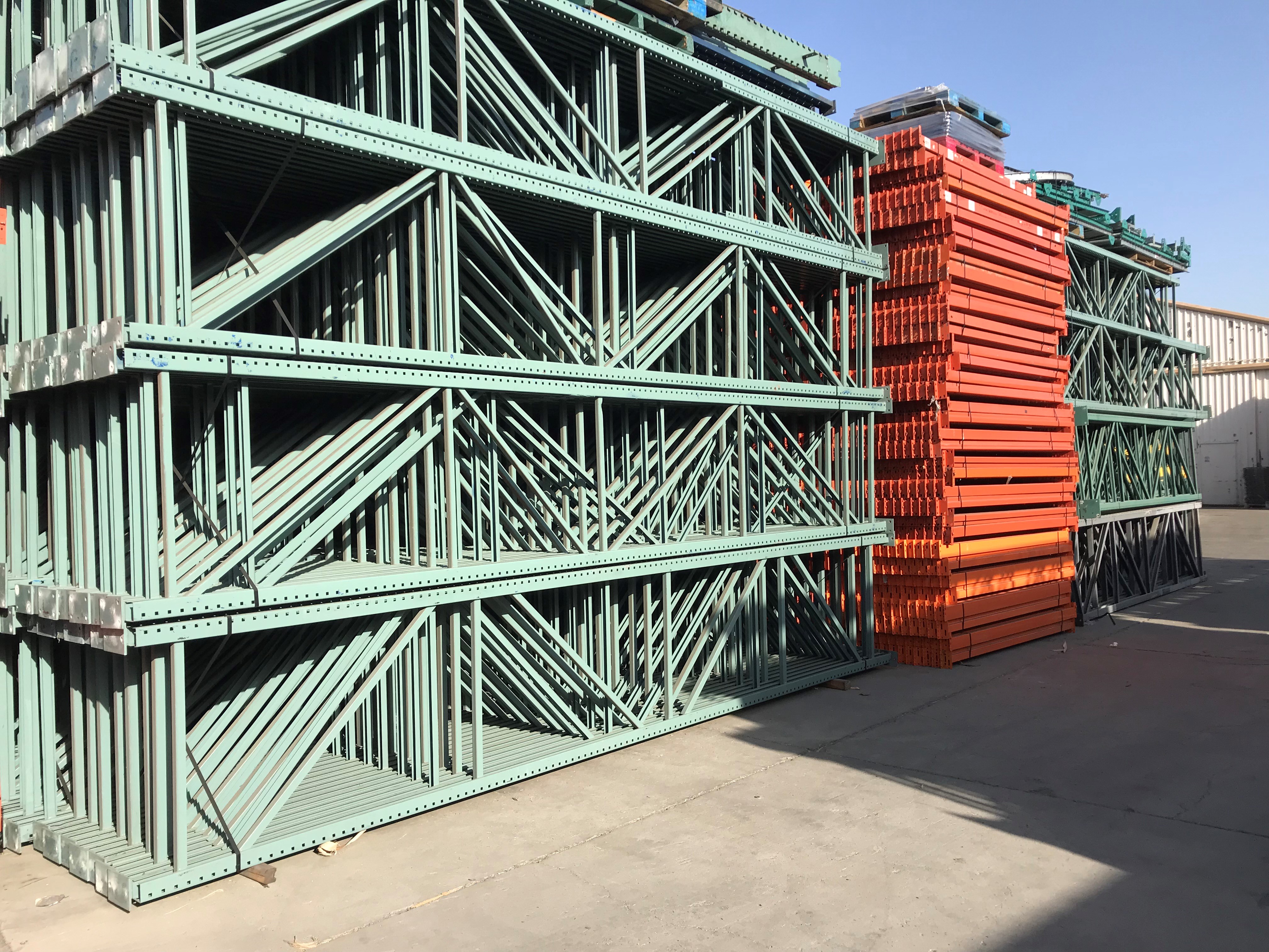 WAREHOUSE CLOSING  NEED TO SELL LARGE AMOUNT OF USED RACKS-ORANGE COUNTY