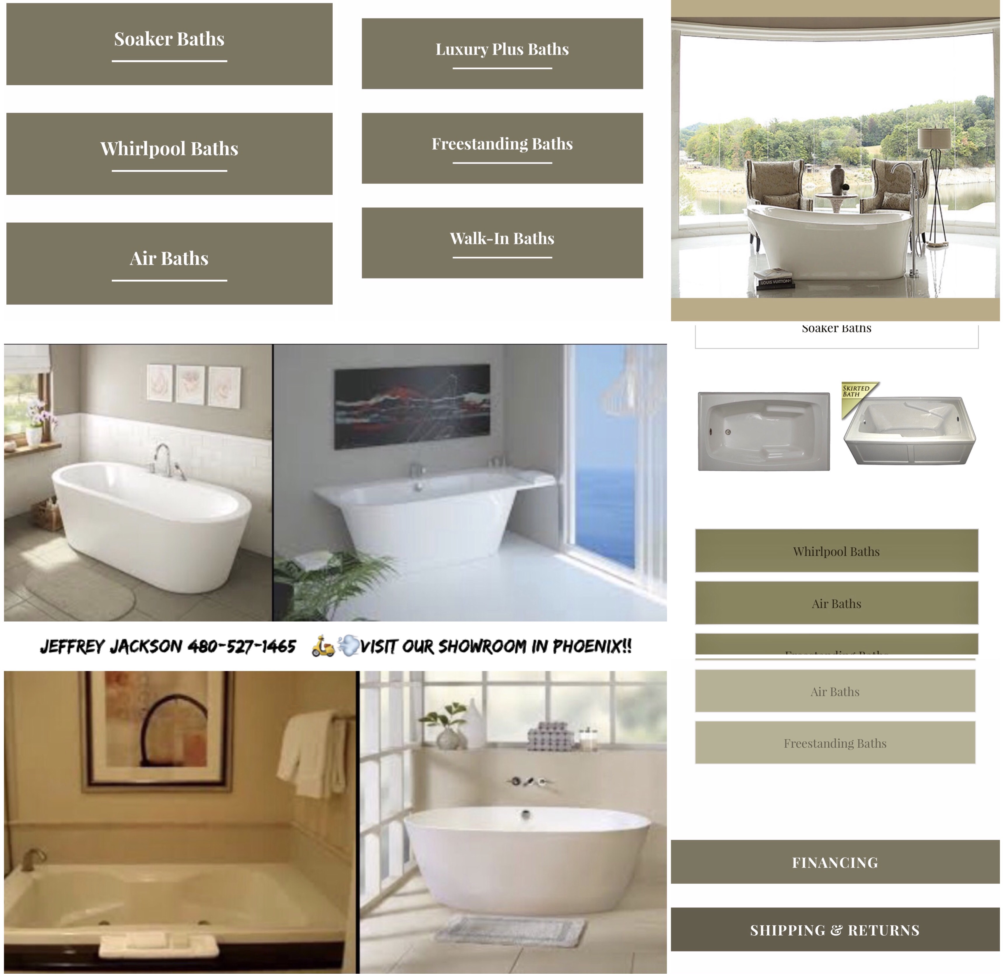 HotTubs & Bathtubs 40-60% OFF !! Apply for Financing.. Call Now!!
