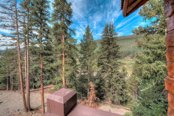 The LOG Lodge gorgeous views in the woods of Breck