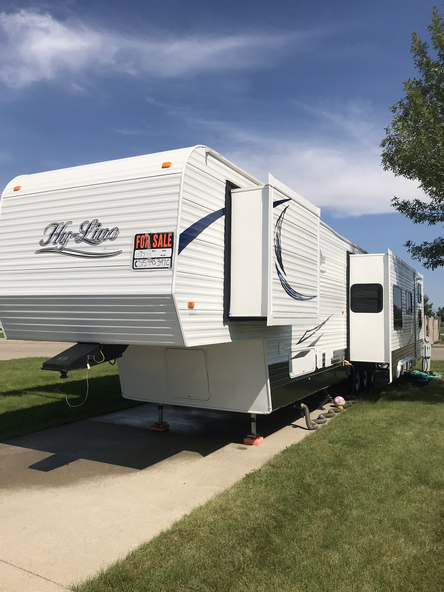 Pennysaver 2017 44ft Fifth Wheel Two Bedroom Hyline In