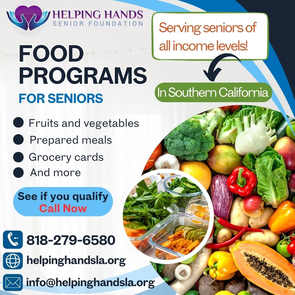 Meals & Groceries for Seniors 65+