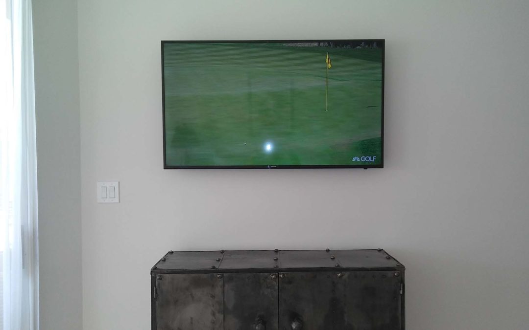 Professional TV installation service