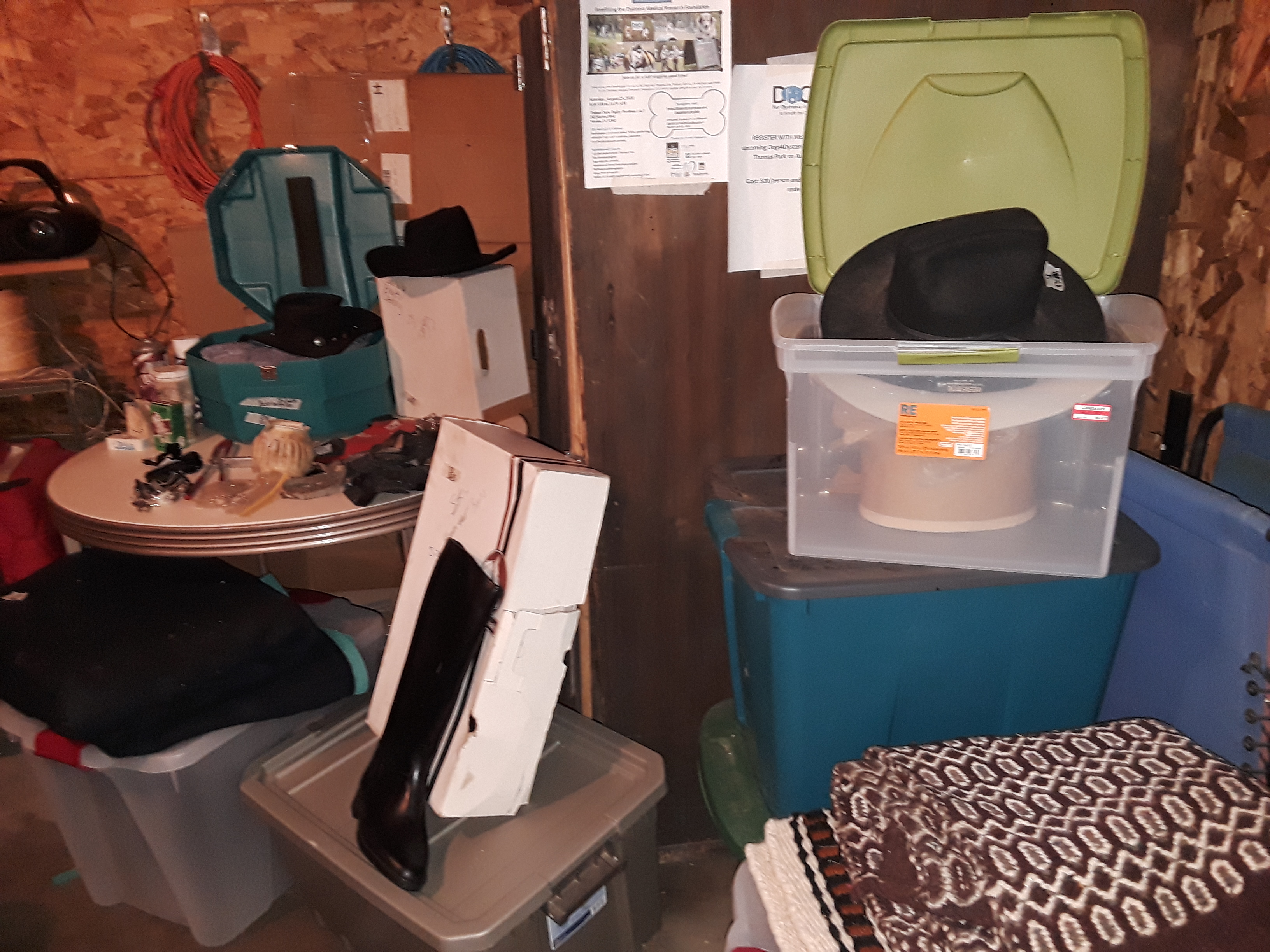 Multi Family Garage Sale WITH Horse Equipment & Show Attire