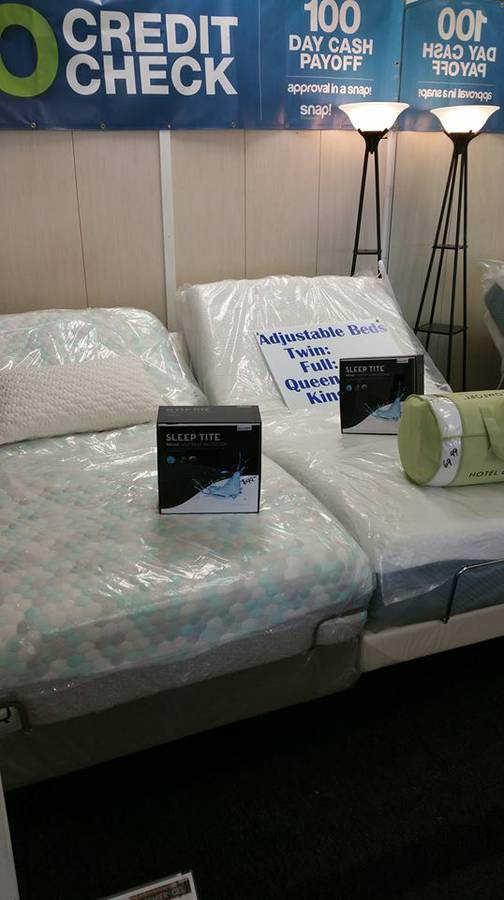 New Full Adjustable Bed and Premium Foam Mattress Set