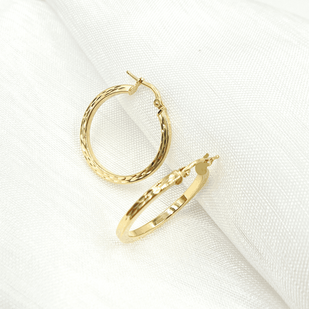 real gold earings