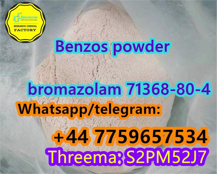 Benzos powder bromazolam Cas 71368-80-4 powder for sale Telegram: +44 7759657534