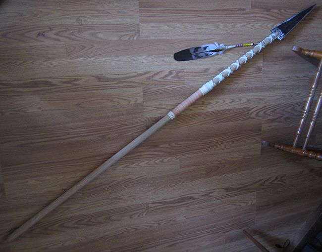 Replica Native American Buffalo Lance