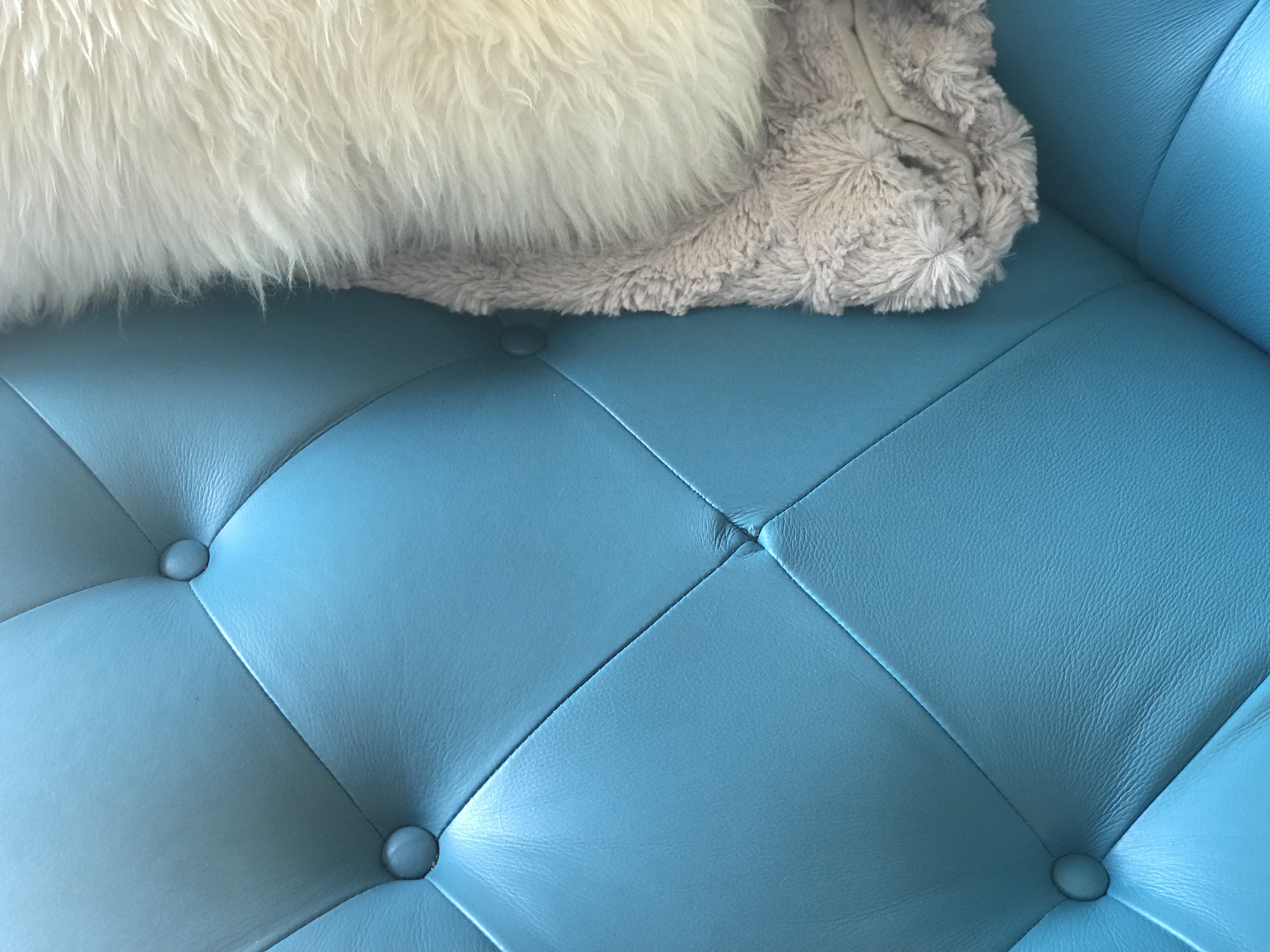 Joybird Fitzgerald Leather Loveseat