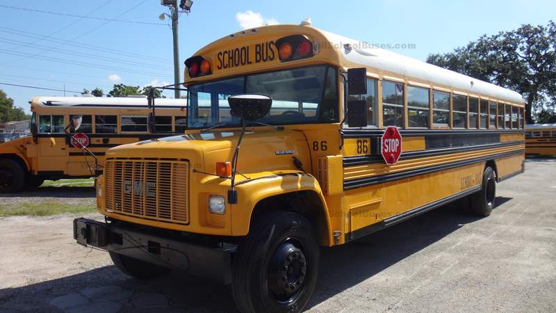 1997 GMC Bluebird V8 GAS School Bus