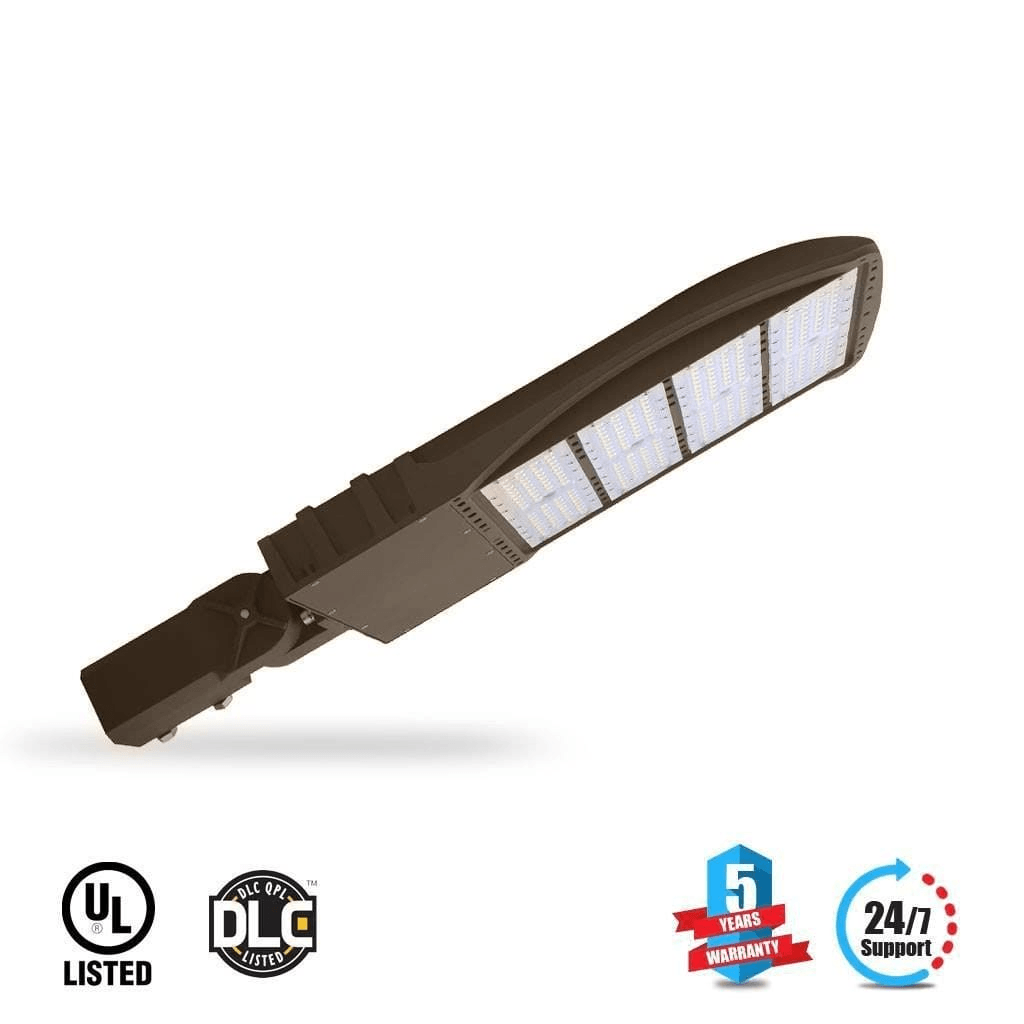 Best Outdoor LED Pole Light 300 Watt Bronze 5700K AM - LEDMyplace