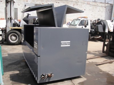 ATLAS COPCO AIR COMPRESSOR, YEAR 1992, SERIAL 10832-92, 38506 HOURS, 60HP