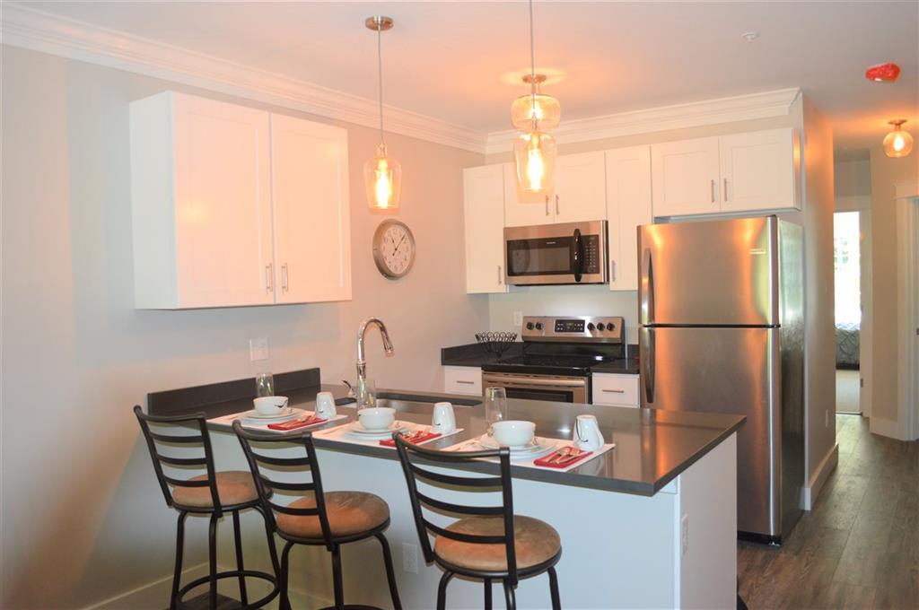 2 bedroom unit at the Gateway Luxury Apartments - Portsmouth's new standard of living. (Unit 209)