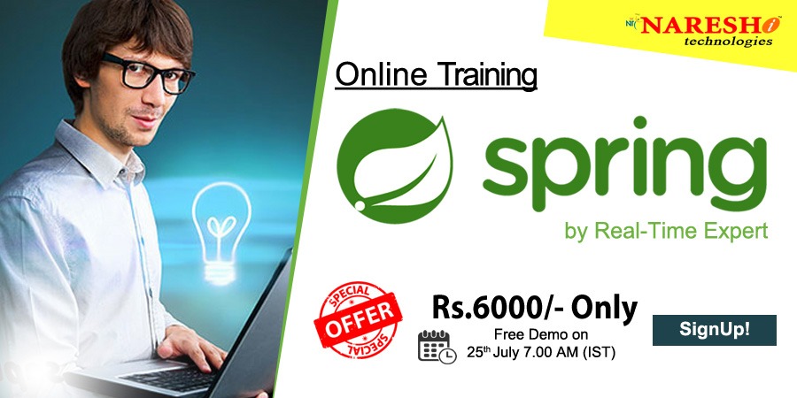 Spring Online Training - NareshIT