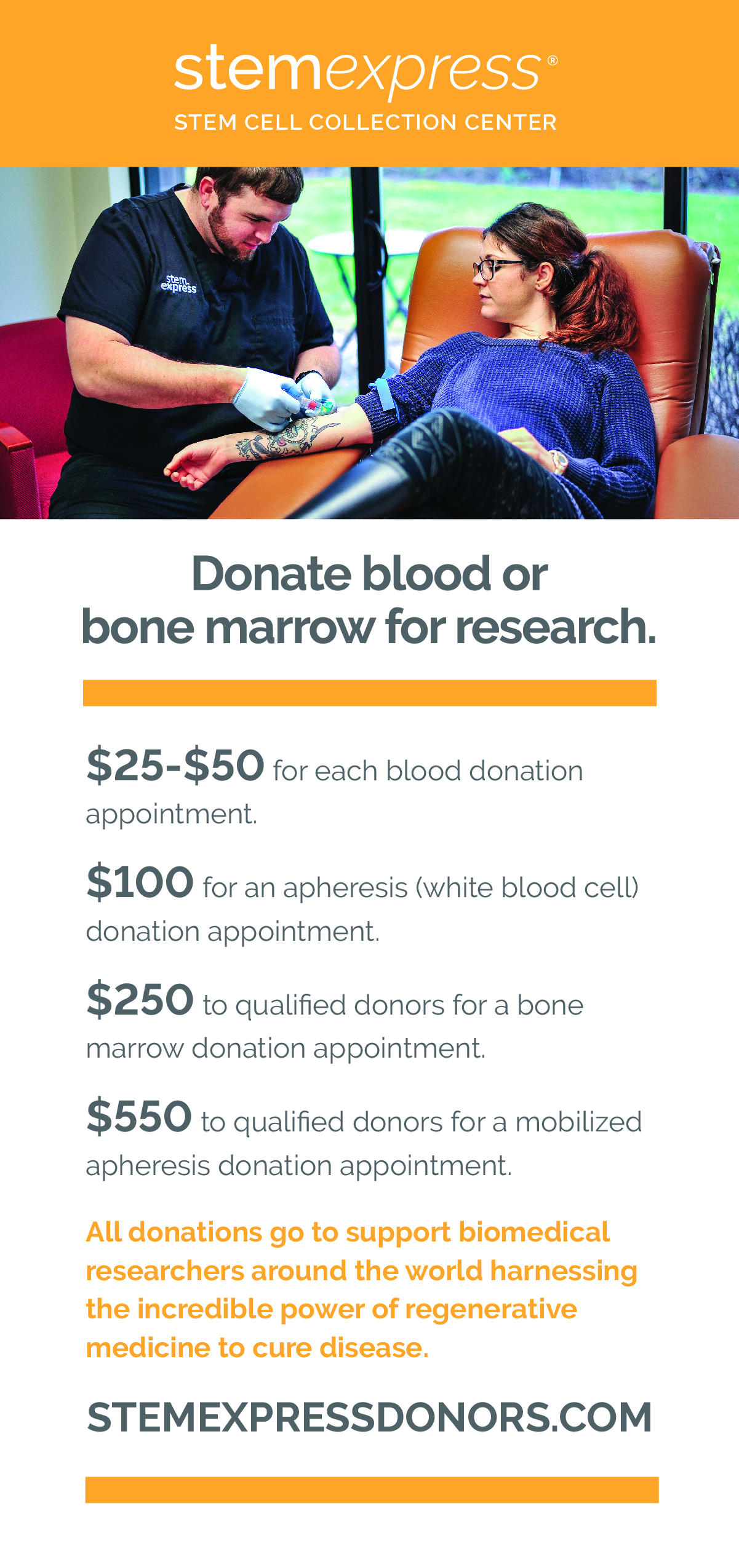Help advance science and get paid!   $25 - $550