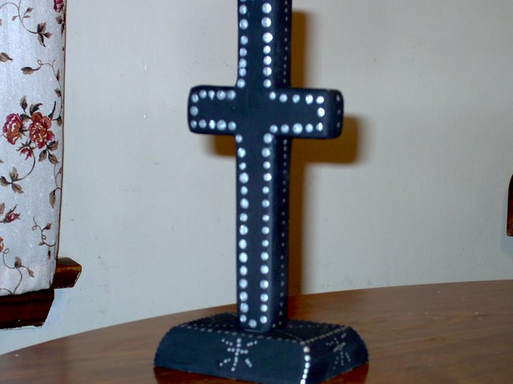 Small hand painted Cross
