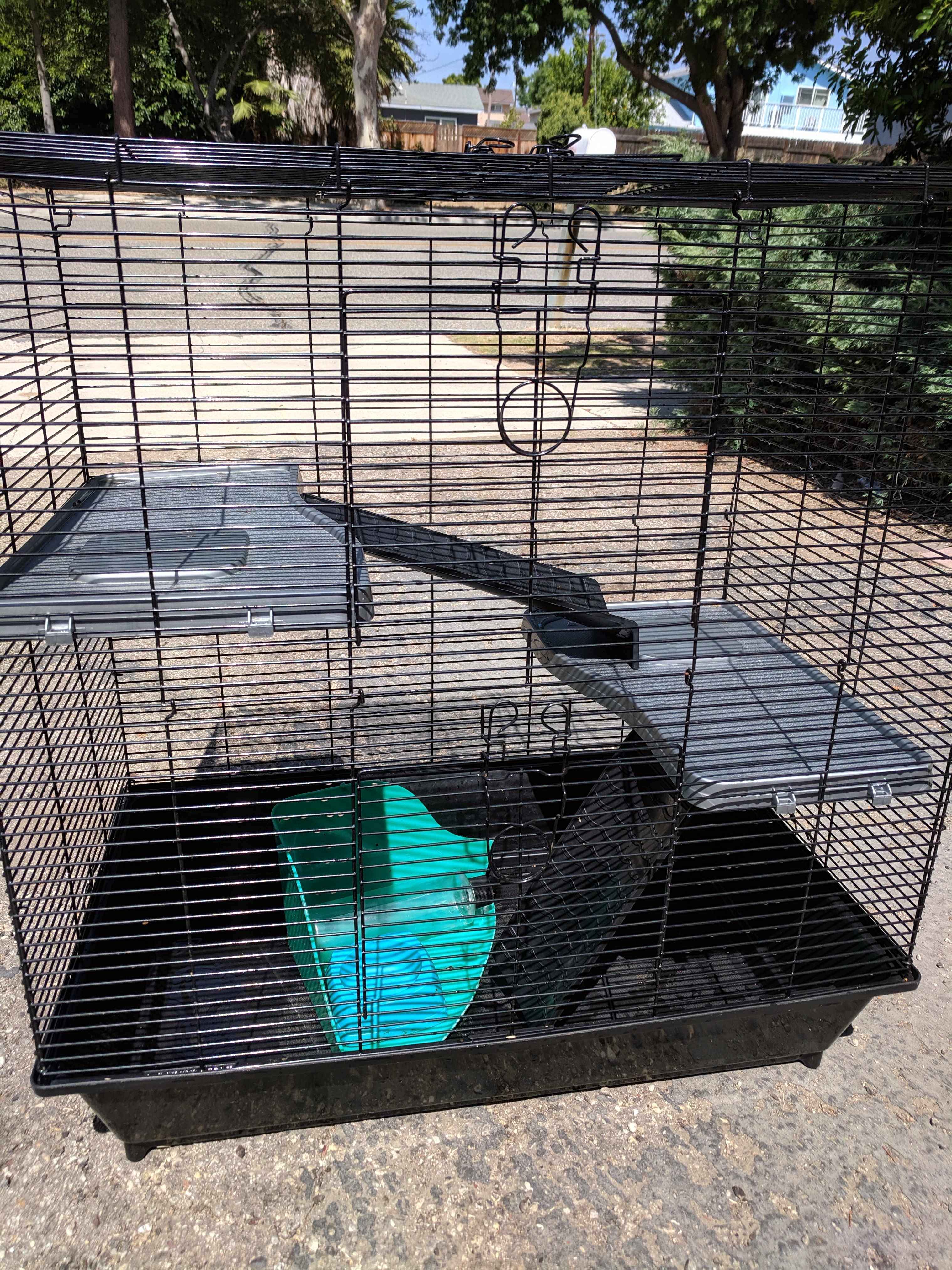 Small animal cage.
