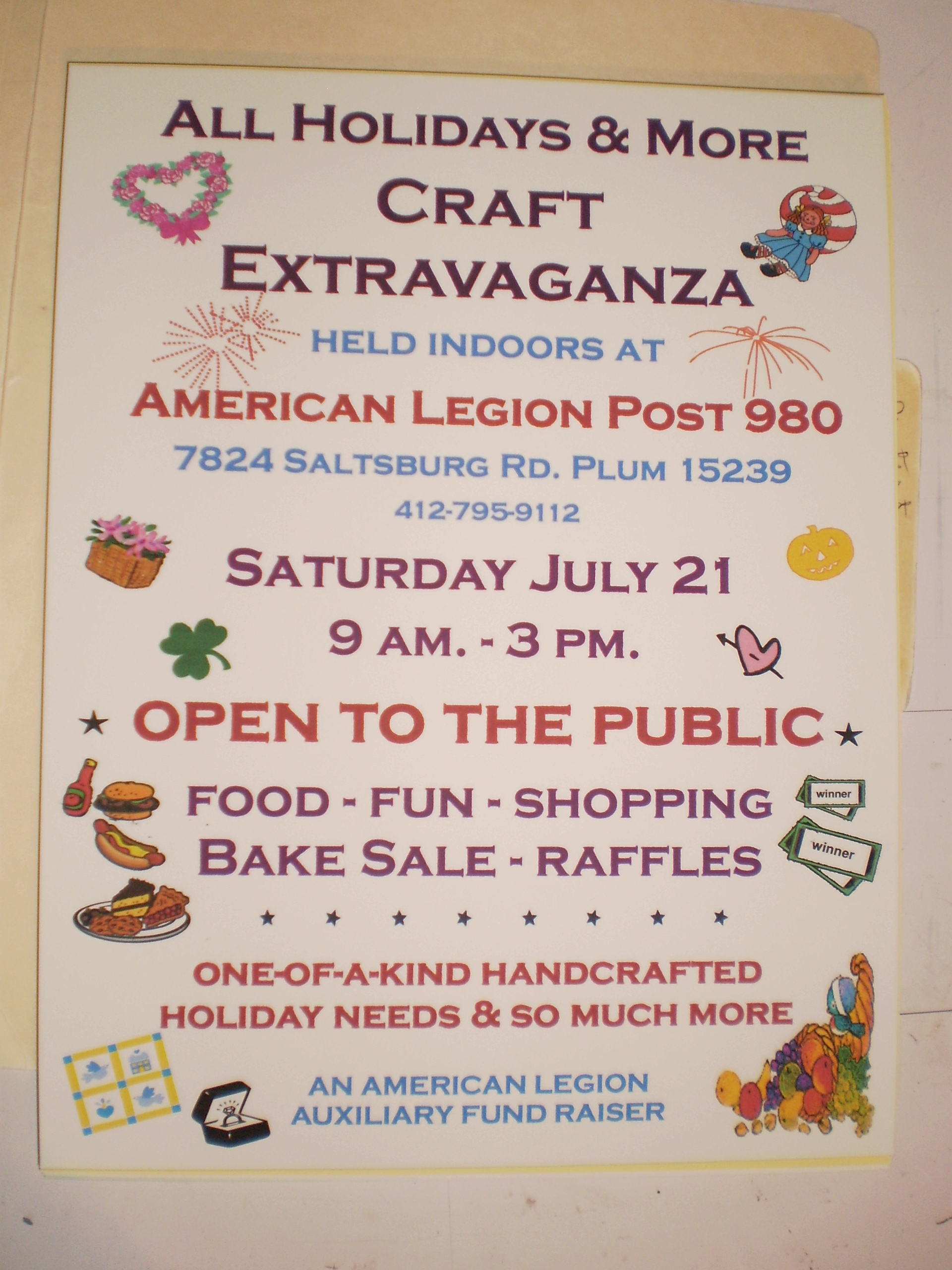 American Legion Craft Show Extravaganza