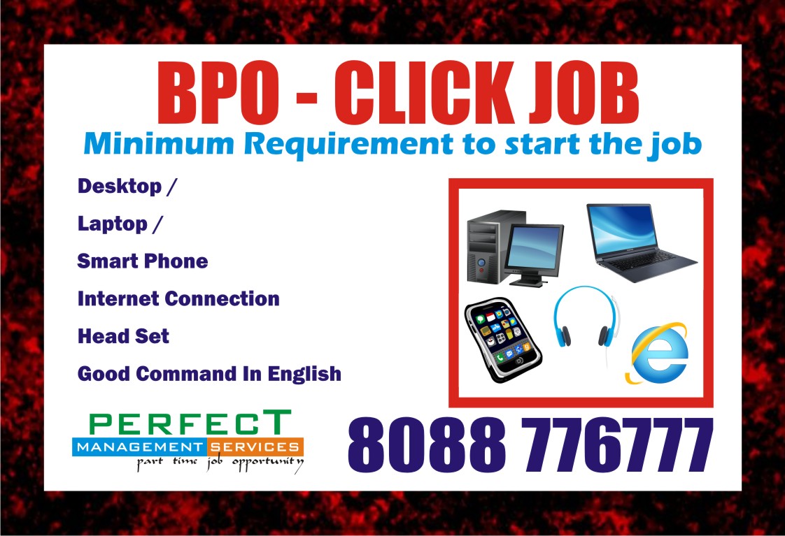 Us Based company Requires 100 Employees to work from home for BPO job process.