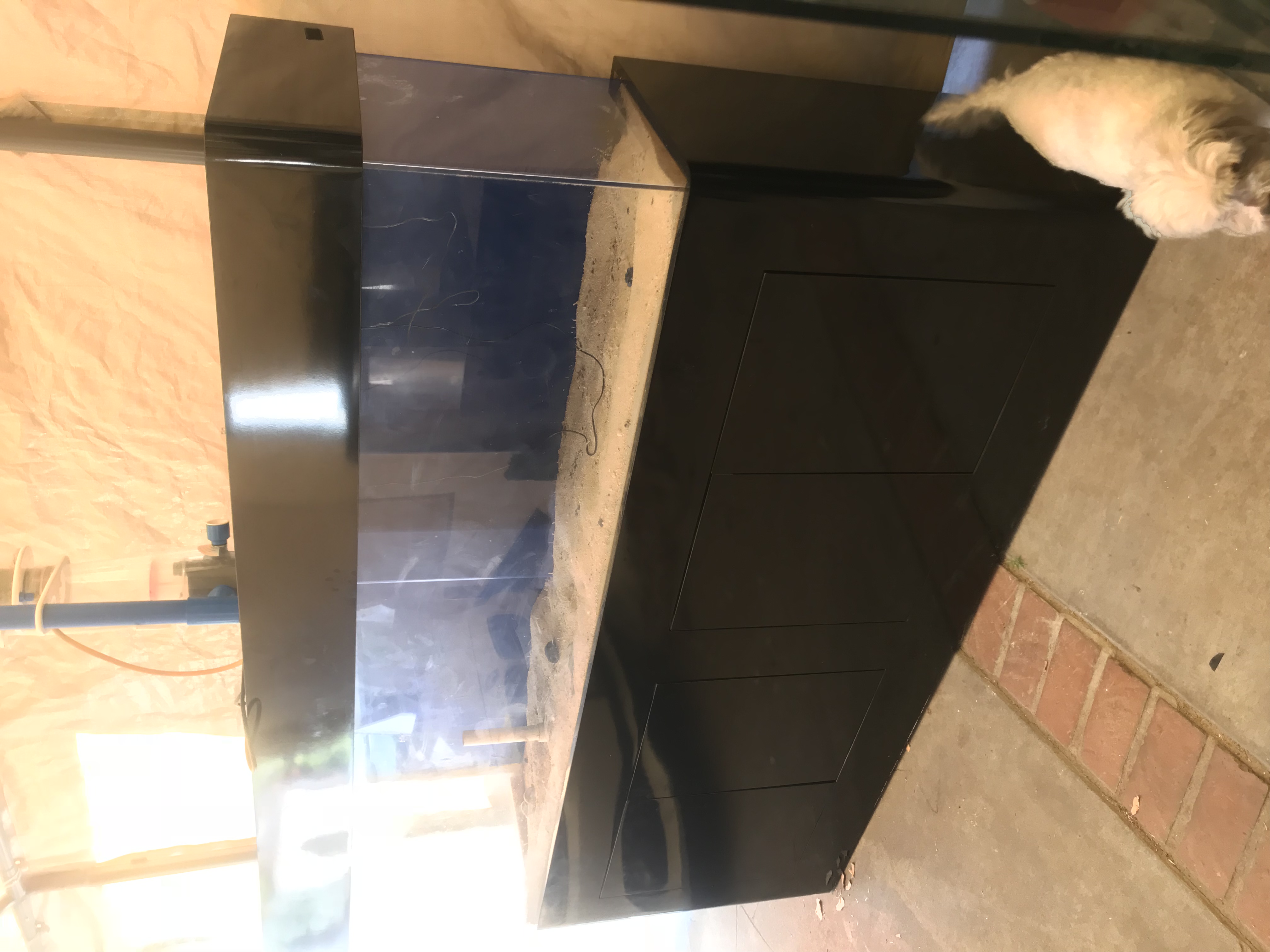 130 gallon salt water aquarium fish tank