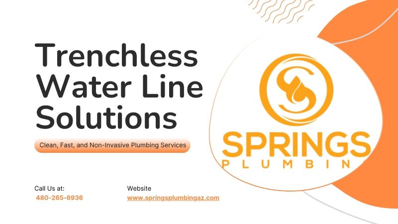 Trenchless Water Lines Phoenix, AZ